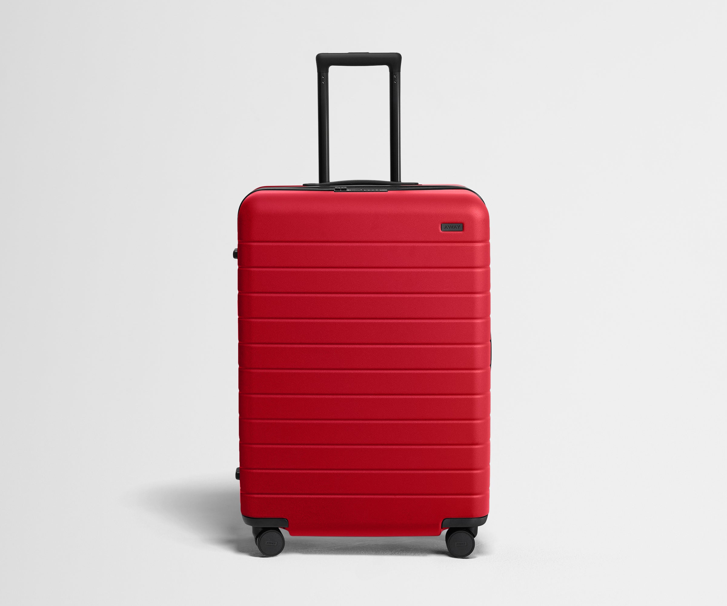 away-the-medium-flex-in-cherry-red-expandable-hardside-checked-suitcase image 3