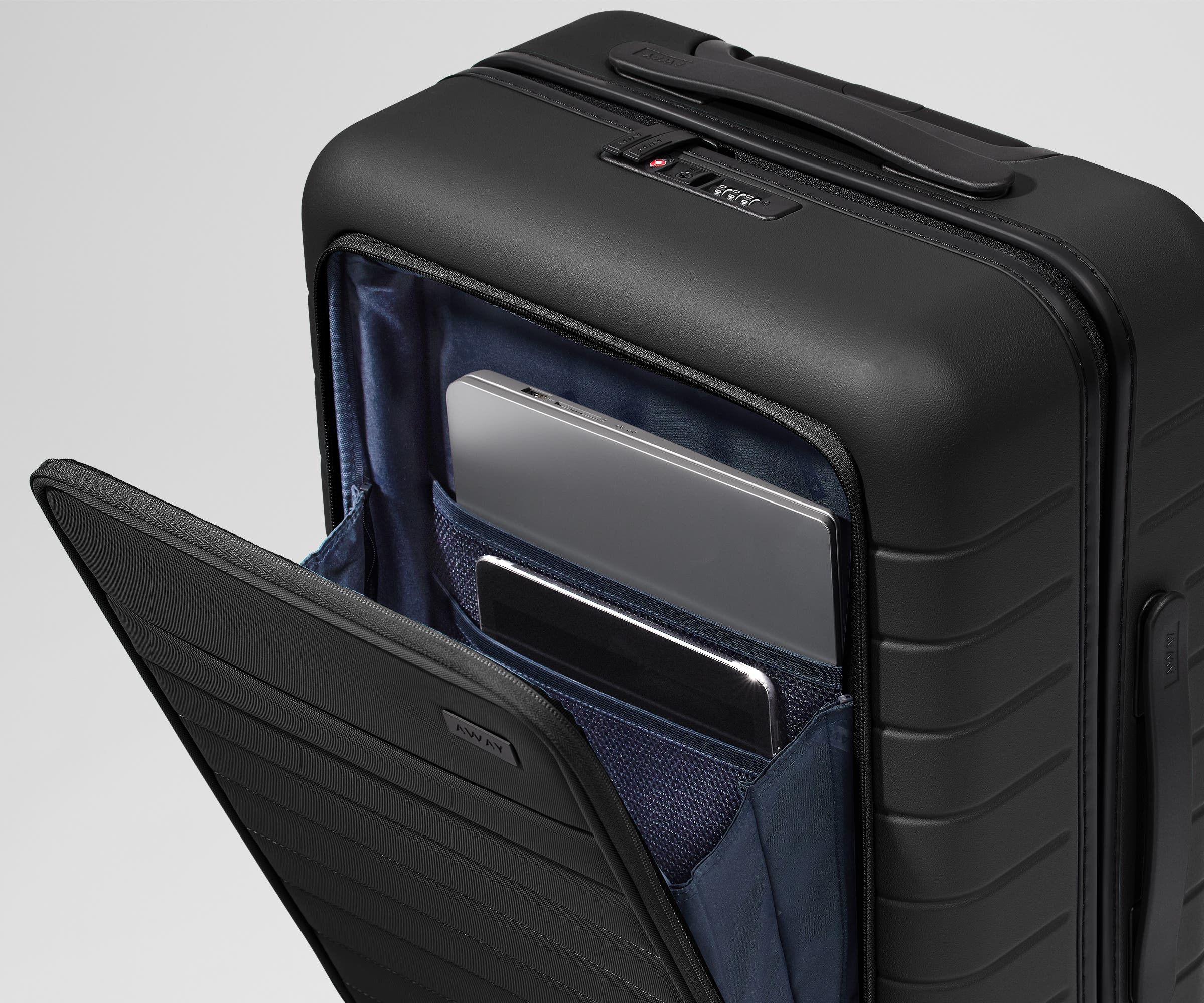 away-the-executive-carry-on-in-jet-black-business-travel-luggage-with-14-laptop- image 6