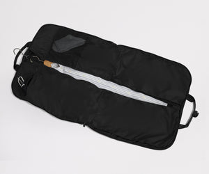 away-garment-bag-in-jet-black-travel-hang-bag-for-suits-dresses-wrinkle-resistan image 2