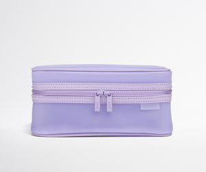 away-clear-toiletry-bag-in-cherry-red-tsa-friendly-travel-organizer image 5