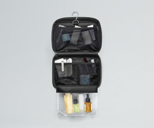 away-hanging-toiletry-bag-in-green-water-repellent-travel-organizer-with-hook-re image 3