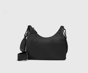 away-featherlight-duo-crossbody-in-camel-brown-machine-washable-detachable-strap image 2