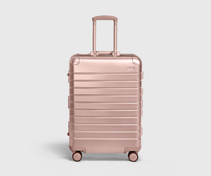 away-the-medium-aluminum-edition-in-rose-gold-premium-checked-luggage image 7