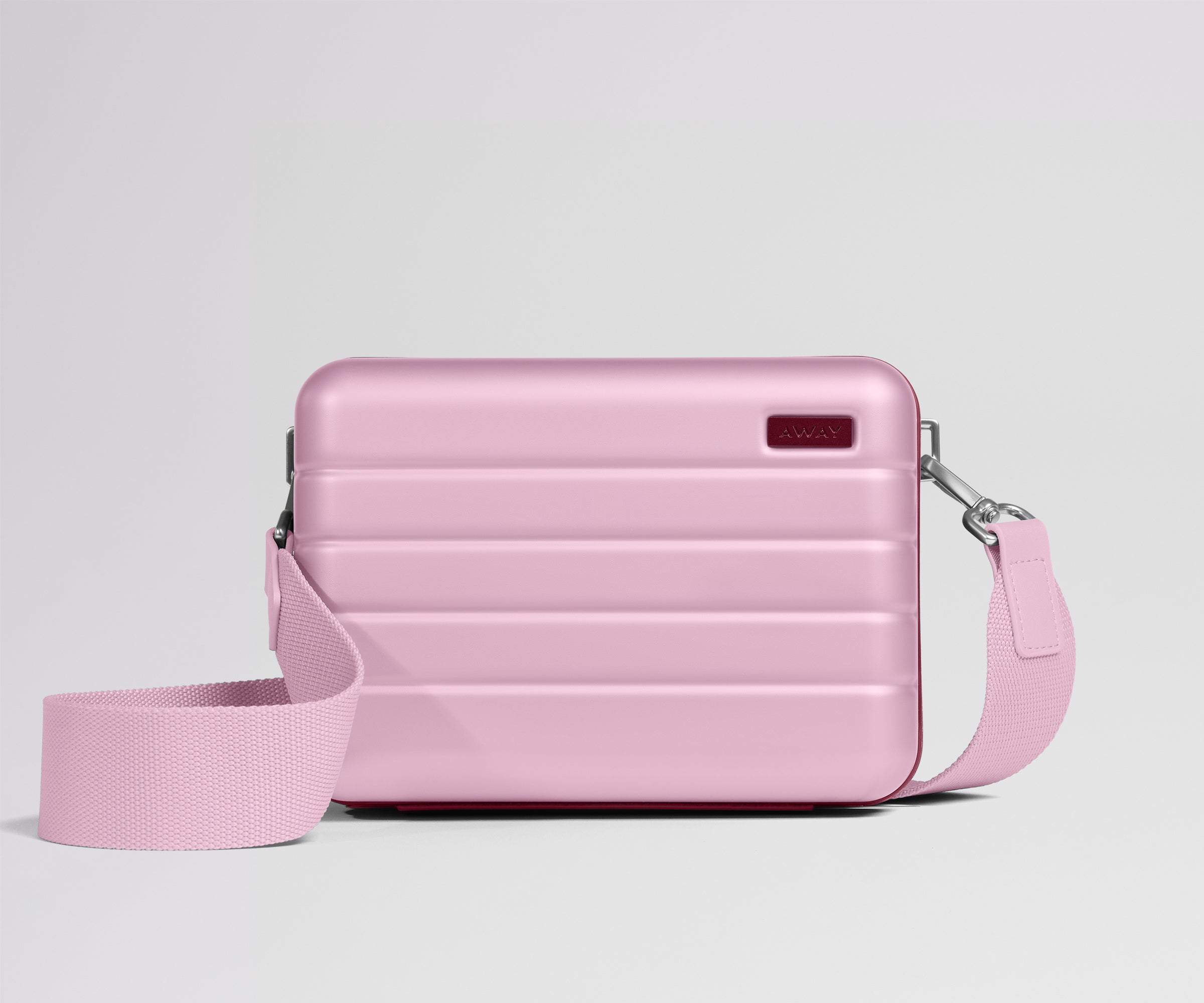 away-the-mini-crossbody-in-coast-blue-durable-polycarbonate-hardshell image 8