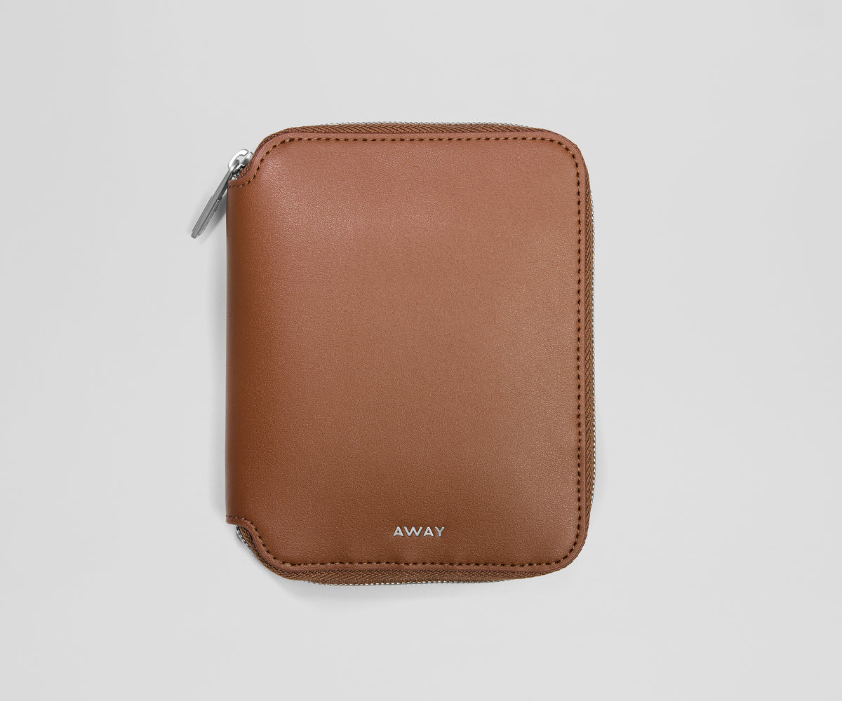 away-slim-jewelry-organizer-saddle-brown image 1