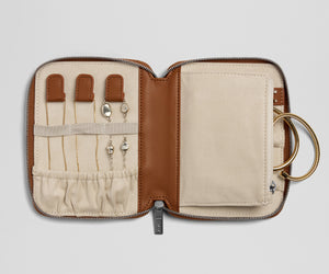 away-slim-jewelry-organizer-saddle-brown image 5