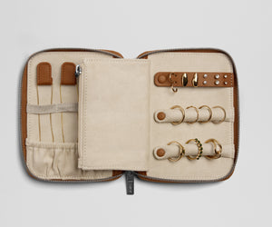 away-slim-jewelry-organizer-saddle-brown image 6