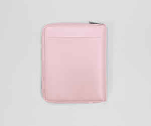 away-travel-wallet-in-glacial-pink-recycled-leather-passport-card-holder image 3