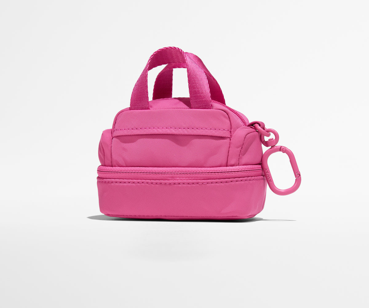 away-micro-weekender-charm-in-island-pink image 1