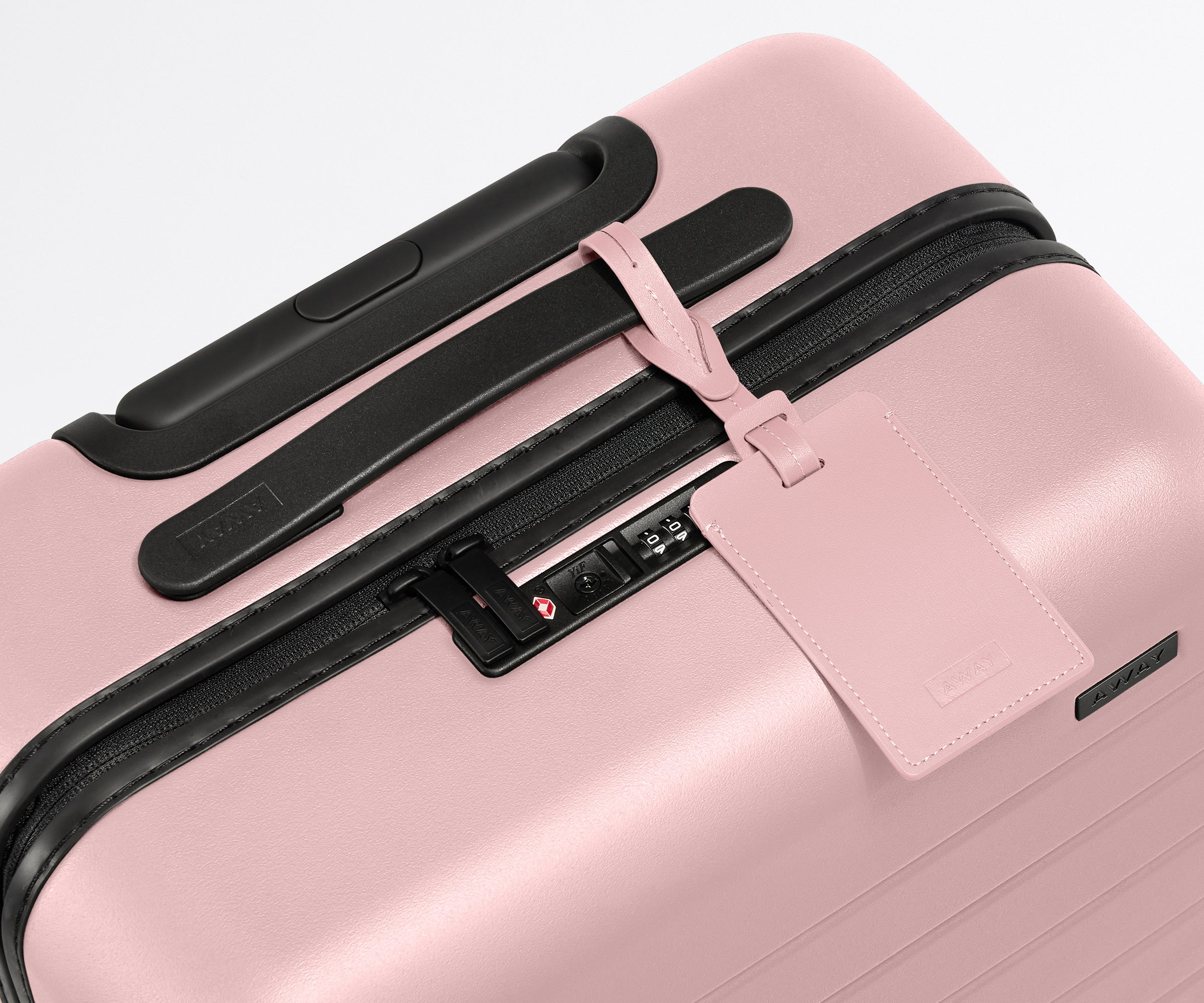 away-luggage-tag-in-blush-pink-durable-leather-tag image 3