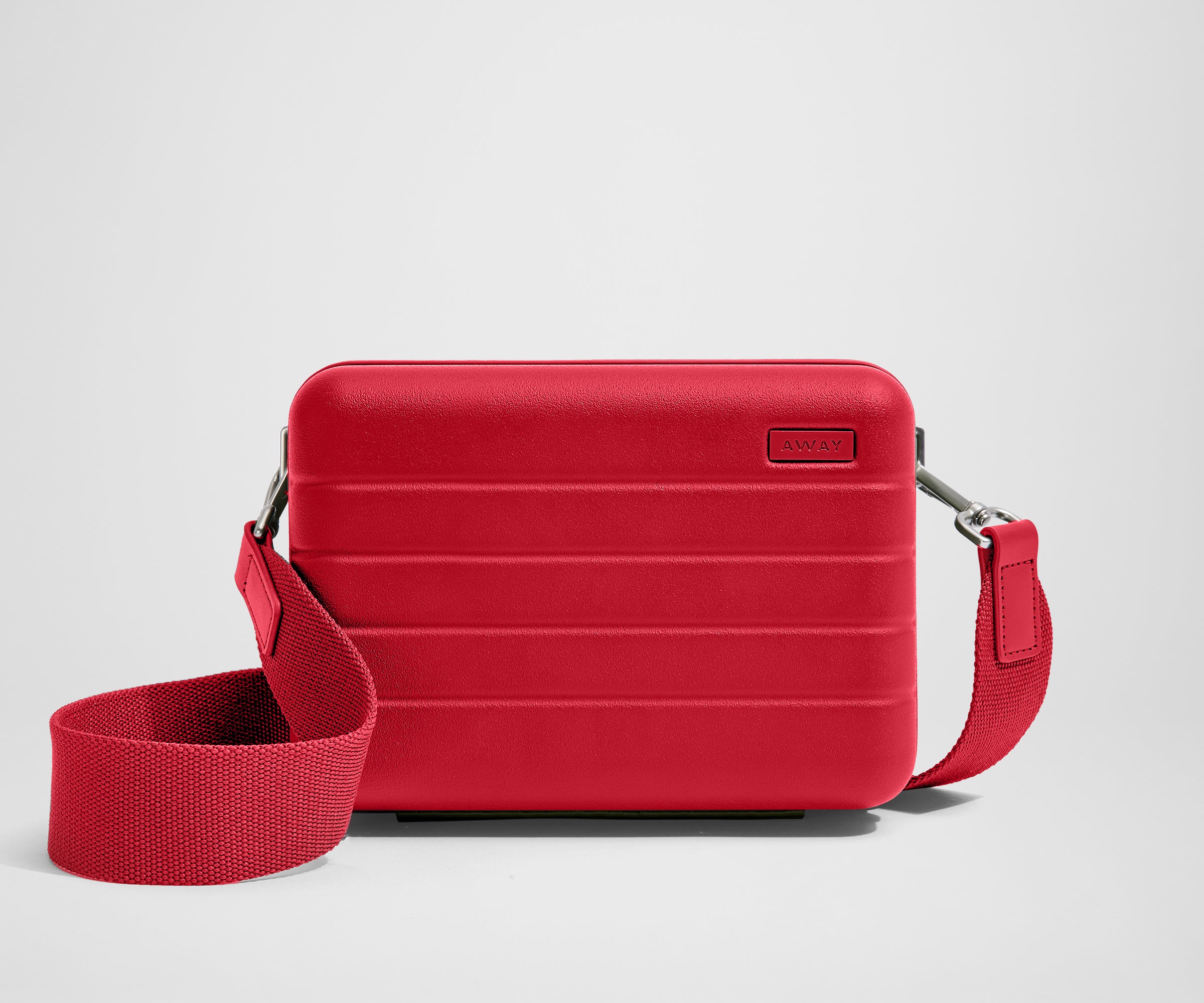 away-the-mini-crossbody-in-coast-blue-durable-polycarbonate-hardshell image 7