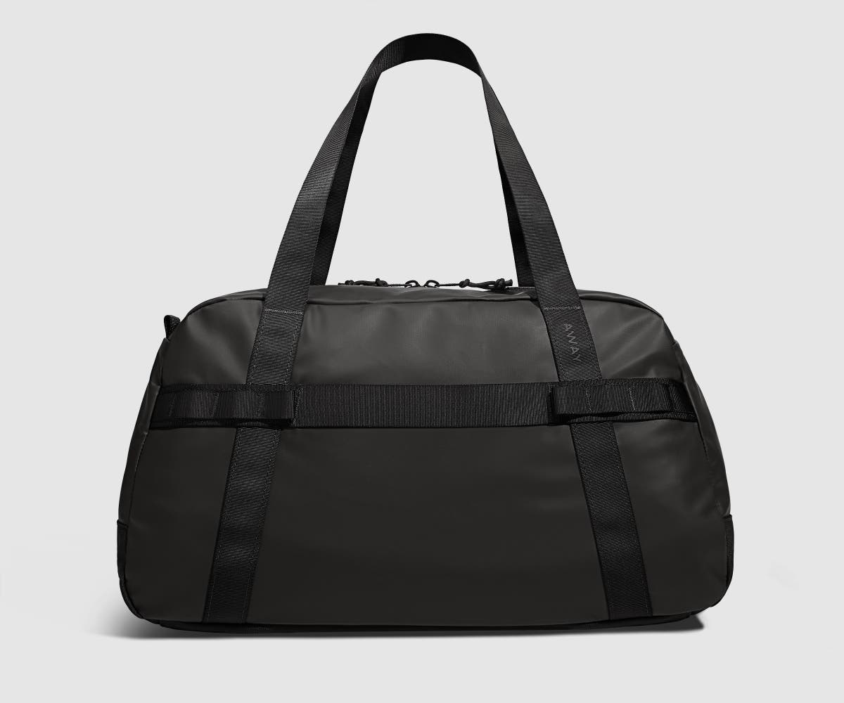 away-active-duffle-40l-in-jet-black-lightweight-travel-duffel-for-weekend-trips image 1