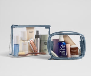 away-clear-pouch-set-in-coast-blue-tsa-friendly-travel-organizer image 5