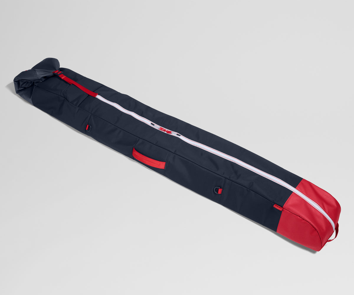 away-roll-top-ski-bag-in-navy-blue image 1