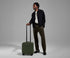 away-softside-compact-carry-on-in-olive-green-durable-nylon-laptop-compartment-p image 4