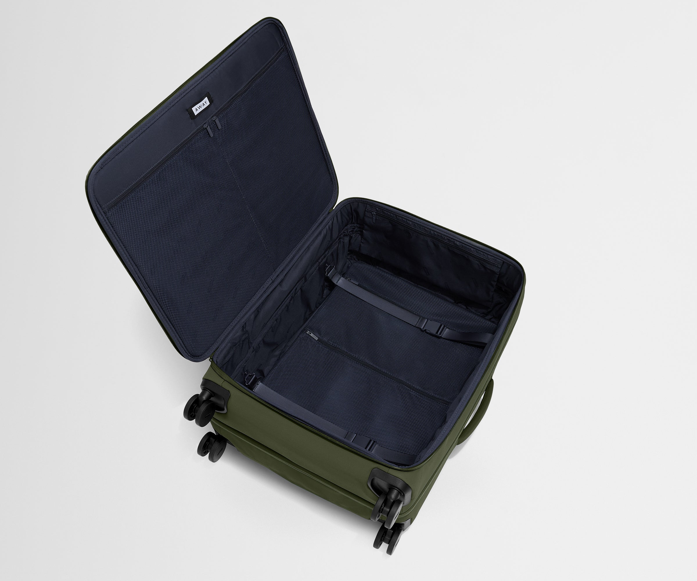 away-softside-large-suitcase-in-olive-green image 7