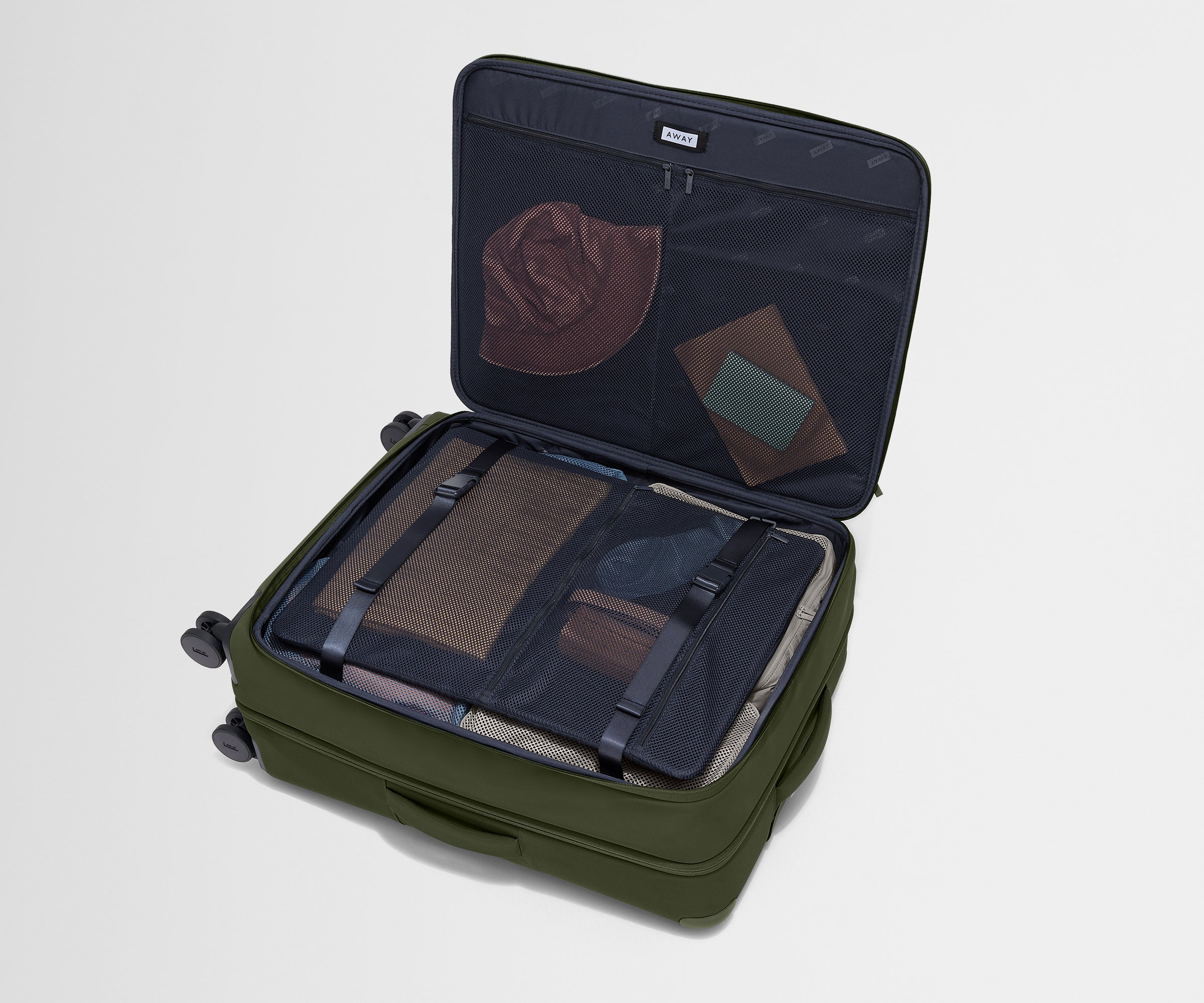 away-softside-large-suitcase-in-olive-green image 5