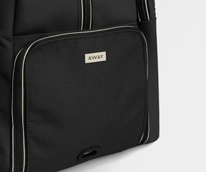 away-gym-bag-in-jet-black-versatile-performance-duffle-with-shoe-garage image 7