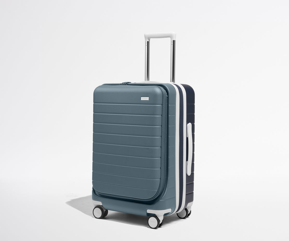 away-topside-bigger-carry-on-in-cruise-100-polycarbonate-hardside-luggage-with-1 image 1