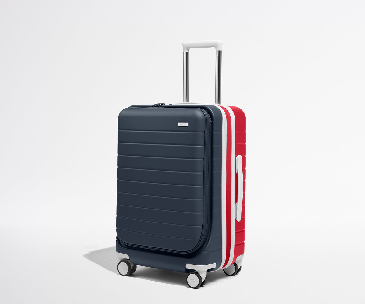 away-topside-bigger-carry-on-in-nautical-premium-hardside-luggage-with-16-laptop image 1