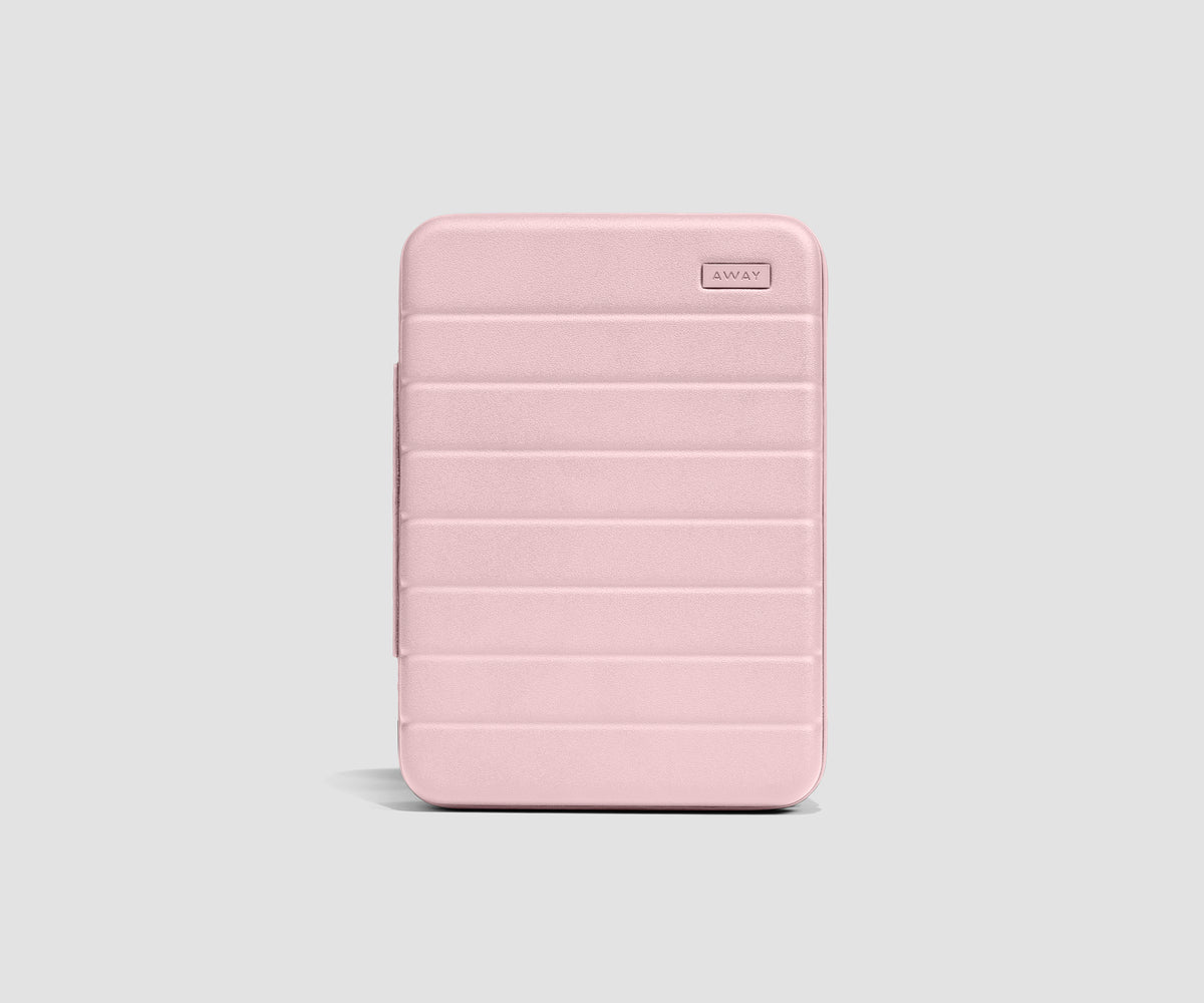 away-medium-tech-case-in-blush-pink-hard-shell-travel-organizer image 1
