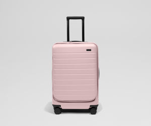 away-topside-bigger-carry-on-in-blush-pink-100-polycarbonate-hardside-luggage-wi image 2