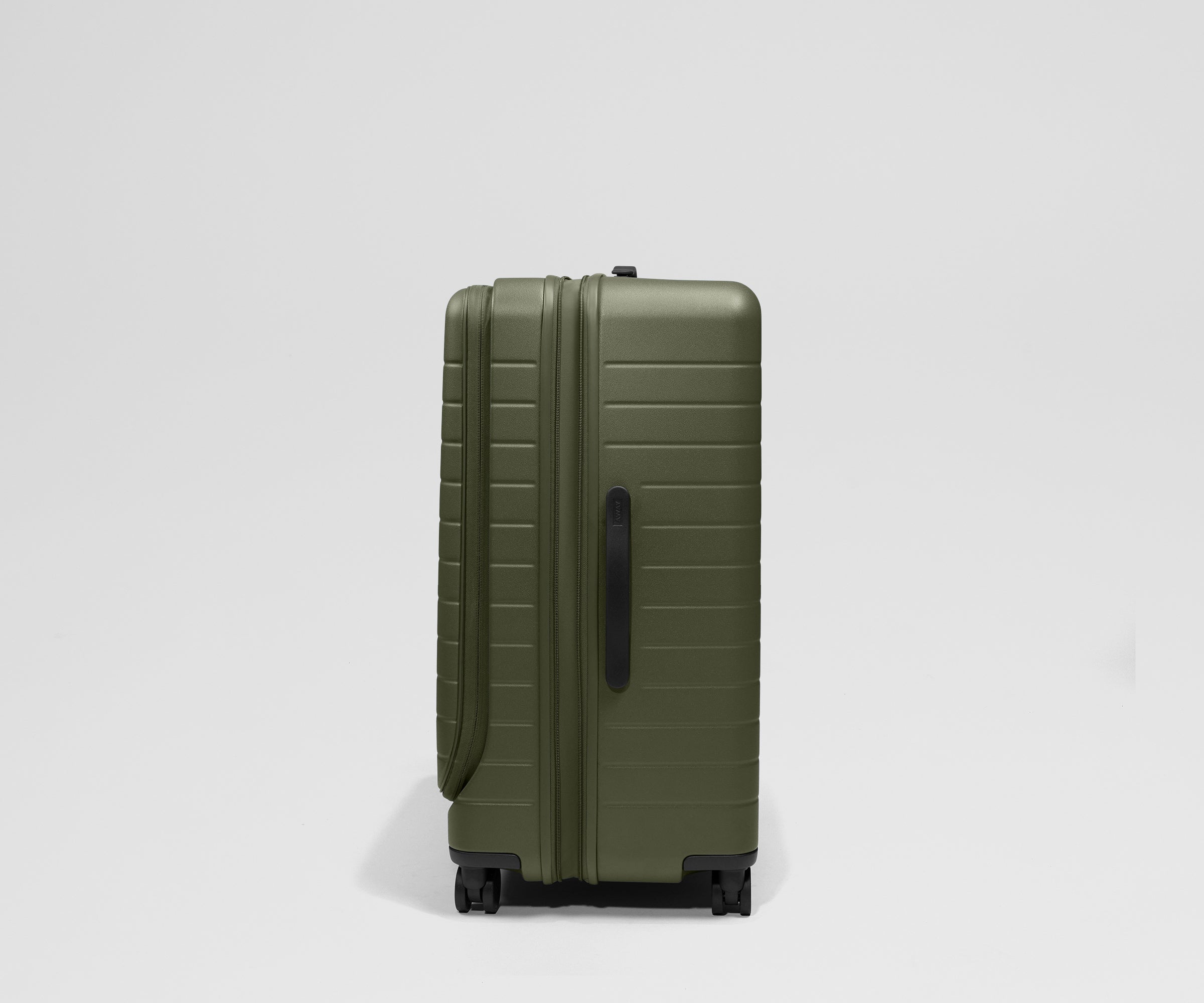 away-topside-medium-trunk-in-olive-green-large-capacity-wheel-brake-system image 4