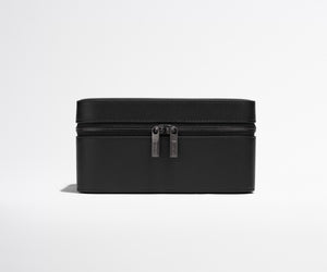 away-keepsake-jewelry-case-in-pearl-white-travel-jewelry-organizer image 2