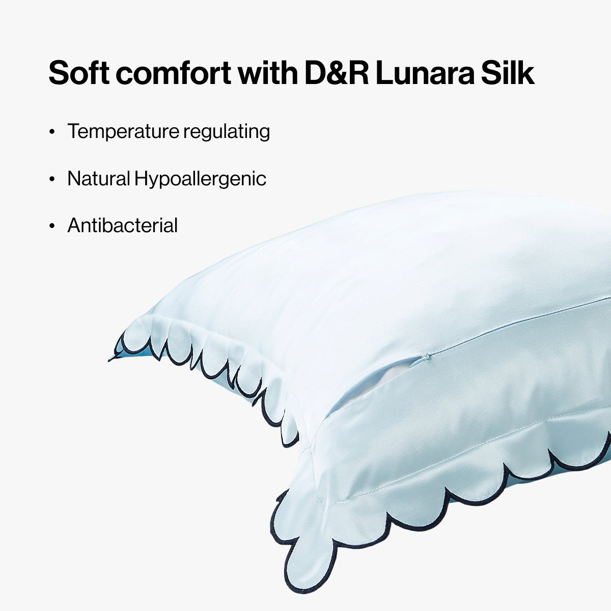 dore-rose-scalloped-silk-pillowcase image 2