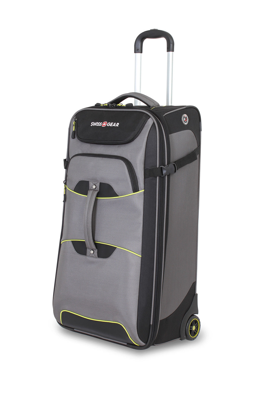 swissgear-7261-upright-30-duffel-roller-wheeled-duffel-luggage-with-outboard-whe image 1
