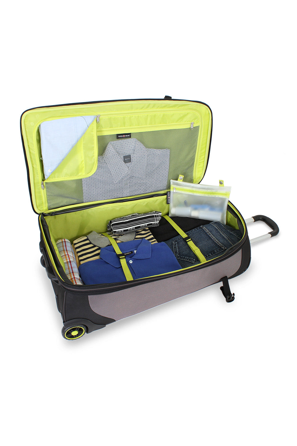 swissgear-7261-upright-30-duffel-roller-wheeled-duffel-luggage-with-outboard-whe image 5