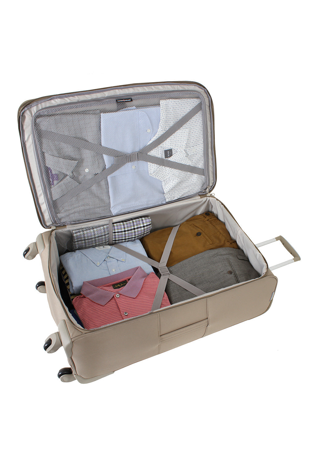 swissgear-7353-large-checked-spinner-expandable-900d-polyester-4-wheel-360-maneu image 6