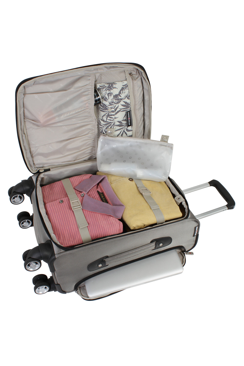 swissgear-zurich-deluxe-carry-on-spinner-expandable-8-wheel-360-mobility-aviatio image 2