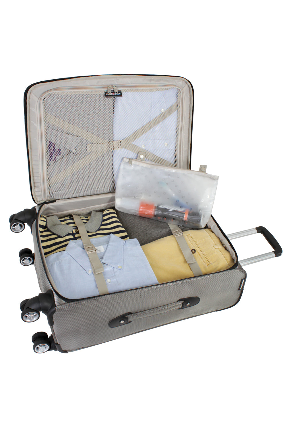 swissgear-zurich-deluxe-medium-checked-spinner-26-expandable image 2