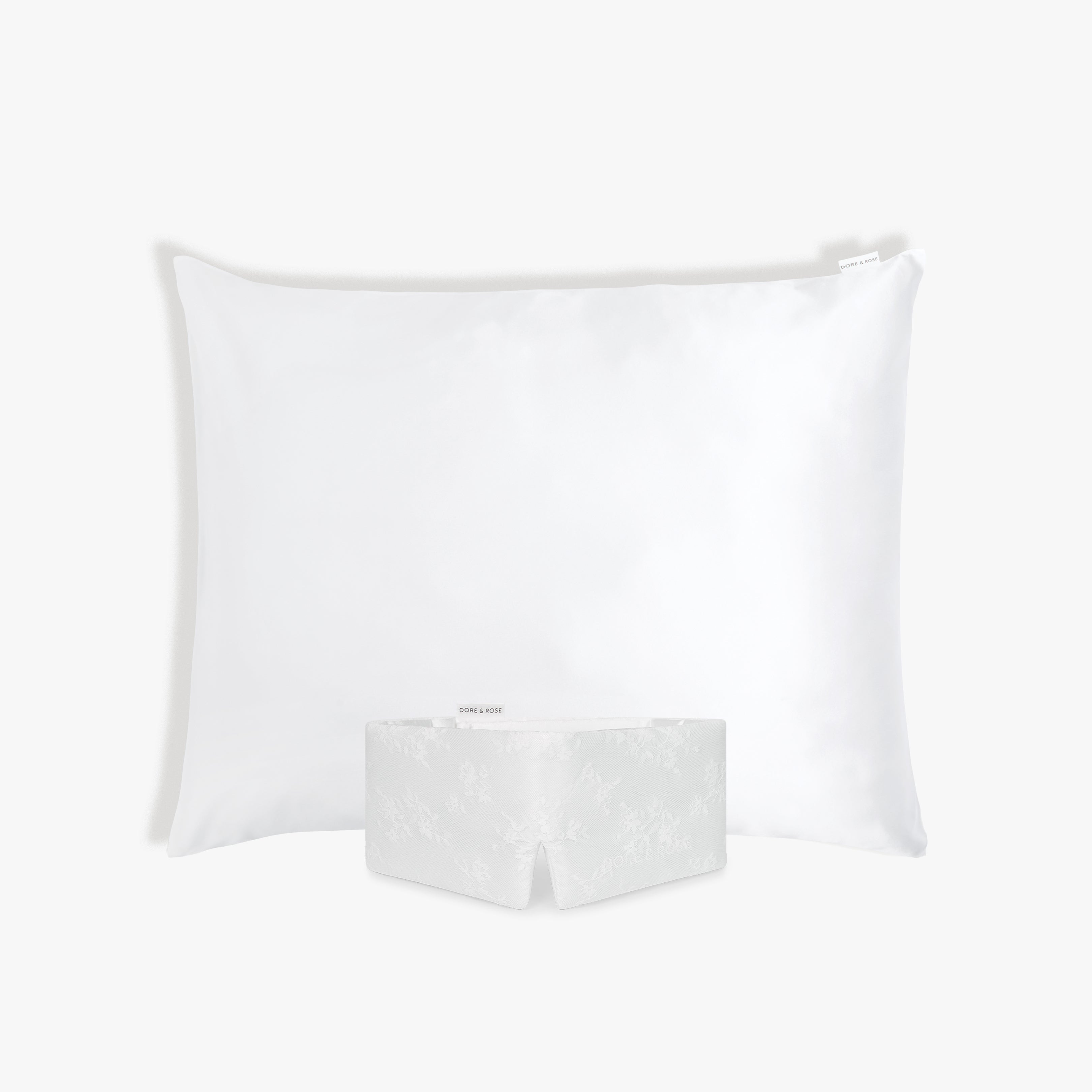 dore-rose-bridal-deep-sleep-bundle-100-mulberry-silk-sleep-mask-pillowcase-set image 1