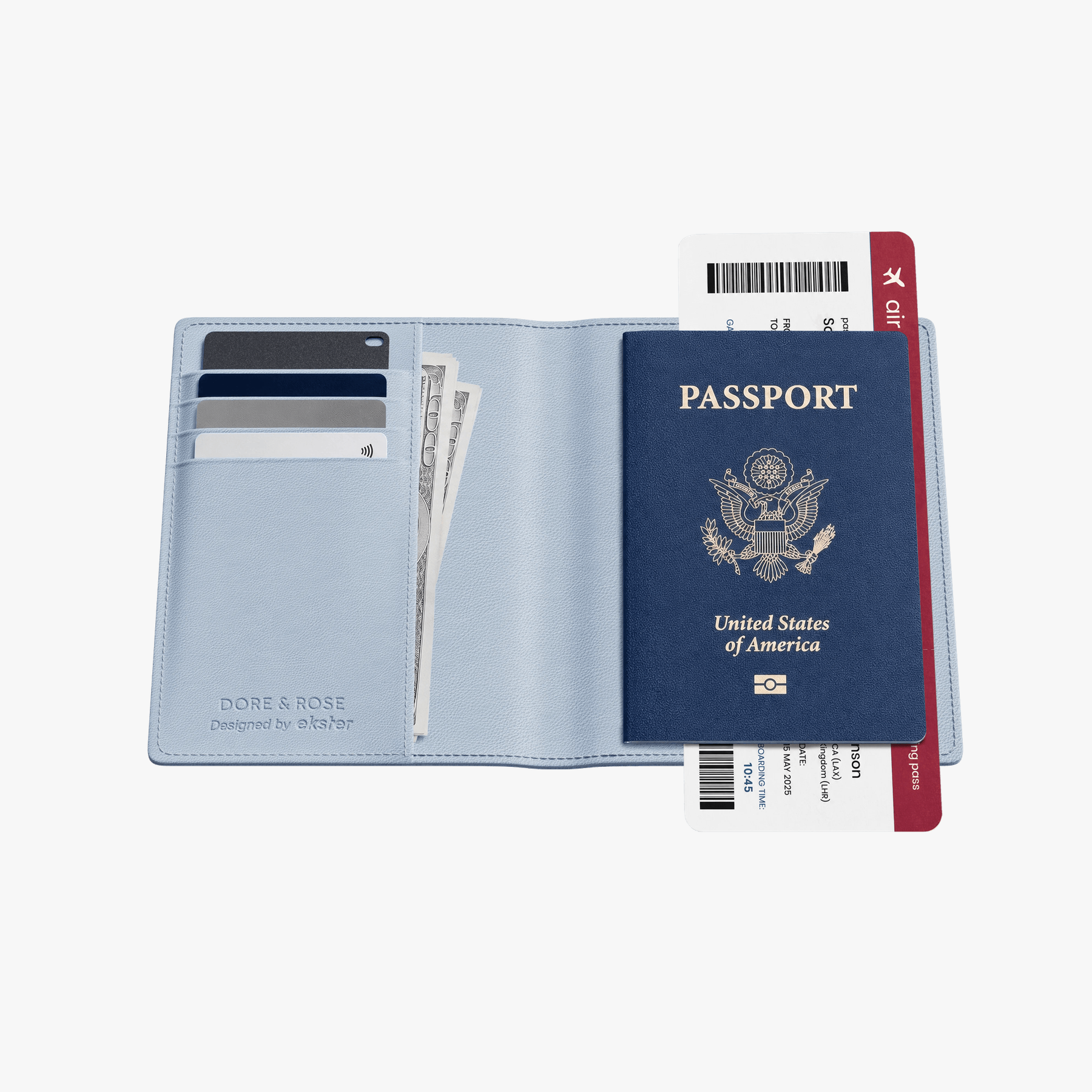 dore-rose-x-ekster-trackable-passport-cover-with-apple-find-my image 2