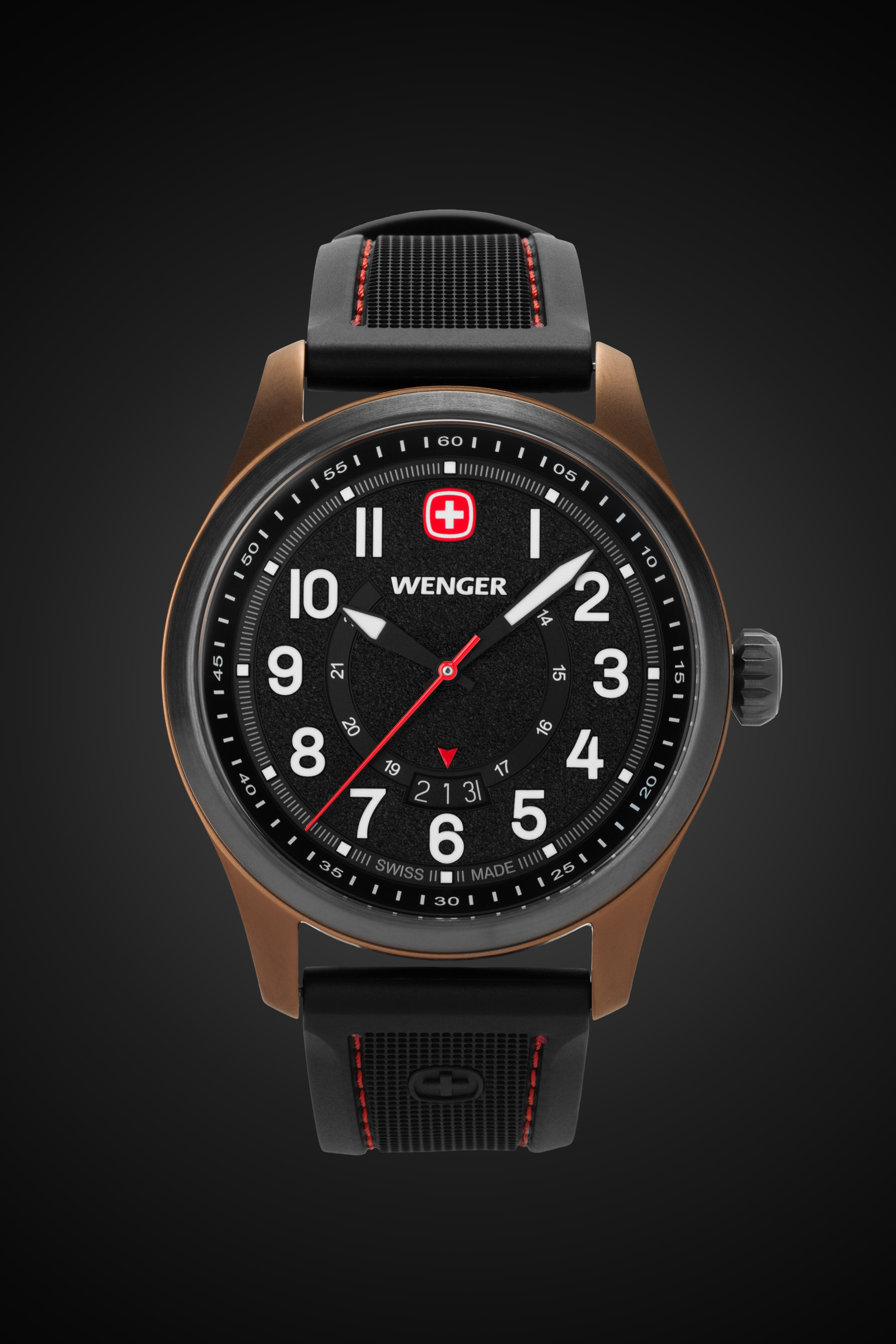 wenger-terragraph-swiss-watch-bronze-black-ice-with-black-dial-and-black-silicon image 8