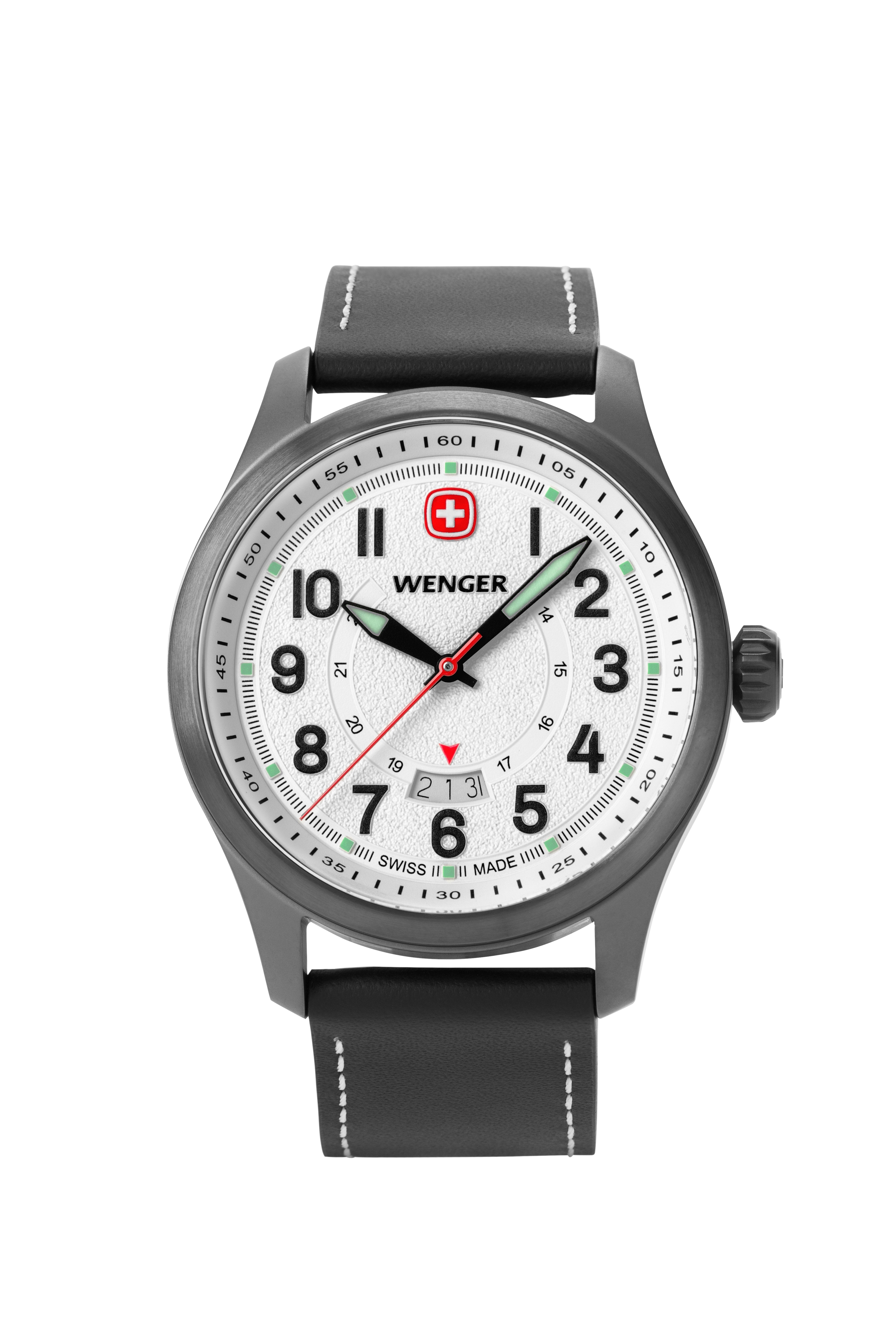 swissgear-wenger-terragraph-swiss-watch-black-ice-white-dial-black-leather-strap image 4