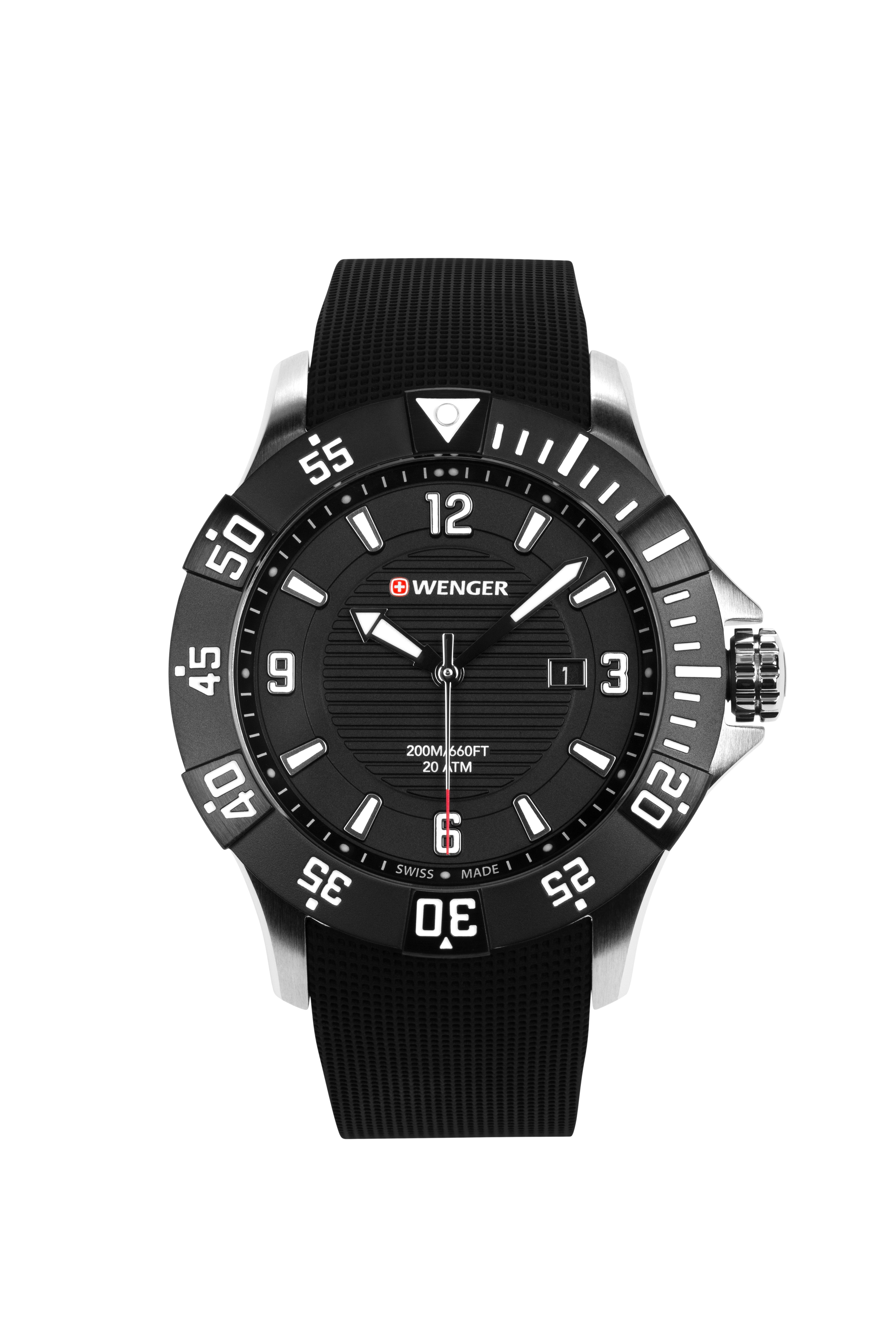 swissgear-wenger-seaforce-swiss-watch-black-dial-black-silicone-strap image 3